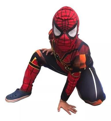 Imagem de Roupa Fantasia Longa Com Enchimento Homem-aranha/ De volta pra casa