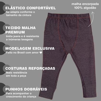 Imagem de Roupa Frio Bebê Conjunto Kit Body Manga Longa e Calça Neutro Minimalista Minino Menina