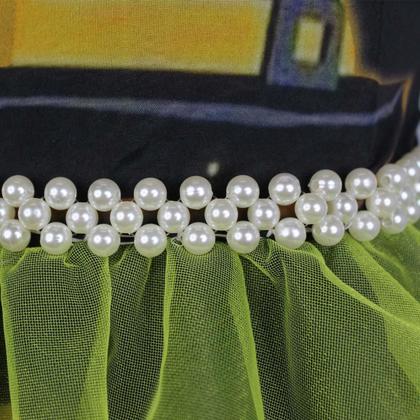 Imagem de Roupa Halloween Bebe Menina Vestido Bruxa Com Bolsa e Tiara