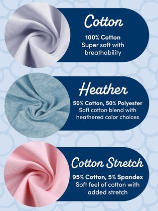 Imagem de Roupa íntima feminina de algodão Eversoft Fruit of the Loom preta