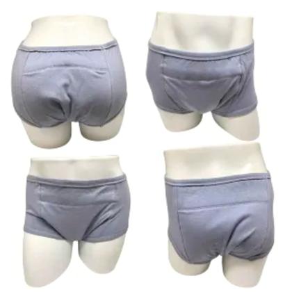 Imagem de Roupa Íntima Geriátrica em Algodão Para Escapes de Urina 2un