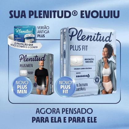 Imagem de Roupa Íntima para Mulheres Plenitud Protect Plus Fit G/XG 24 Unidades