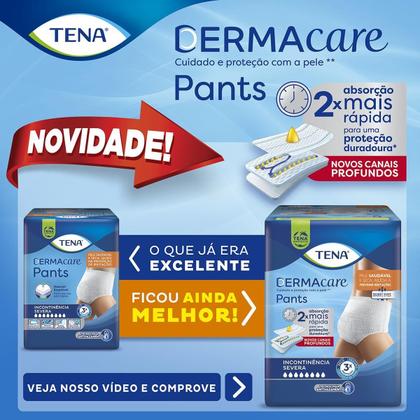 Imagem de Roupa Íntima Tena Pants Dermacare P/M 24 unidades