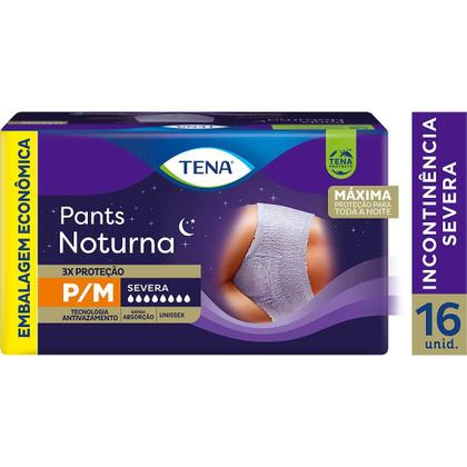Imagem de Roupa íntima Tena Pants Noturna P/M 16 Unidades