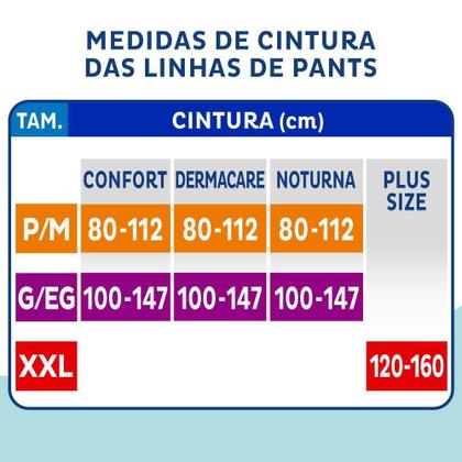 Imagem de Roupa Íntima Tena Pants Plus Size Care XXL com 8 Unidades
