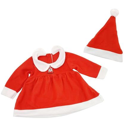 Imagem de Roupa mamãe noel infantil menina - rio master