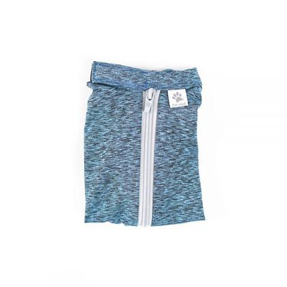 Imagem de Roupa Pós Cirúrgica Castração Macho Duo Dry Azul Pet Med - Tam. 14