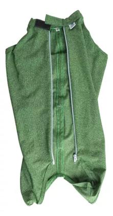 Imagem de Roupa Protetora Pós Cirúrgica cor verde P/ Cães nos tamanhos variados n 10 ao n 16