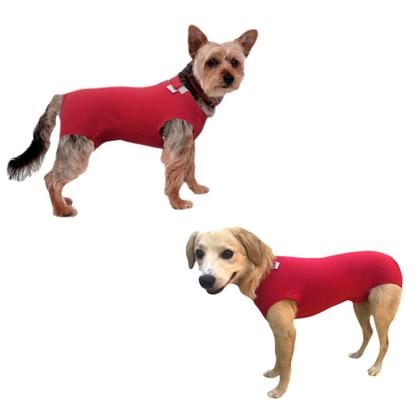 Imagem de Roupa Protetora Pós Cirúrgica Para Cachorro Castração de Macho e Fêmea e Cirurgias Abdominais