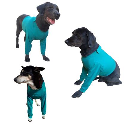 Imagem de Roupa Protetora Pós-Cirúrgica Para Peito e Membros Anteriores de Cães