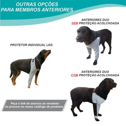 Imagem de Roupa Protetora Pós-Cirúrgica Para Peito e Membros Anteriores de Cães