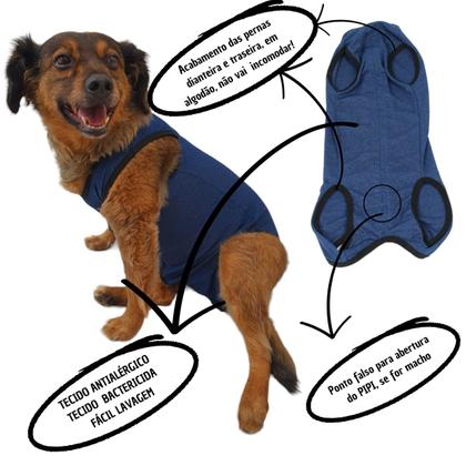 Imagem de Roupa Protetora Pós Cirúrgica Pet Macho Femea Tam. 00 ao 10