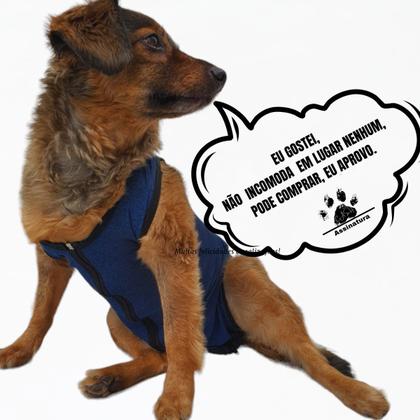 Imagem de Roupa Protetora Pós Cirúrgica Pet Macho Femea Tam. 00 ao 10