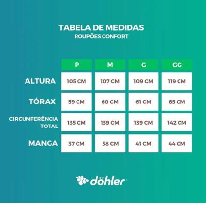 Imagem de Roupão Adulto Velour Confort Tamanho M Dohler