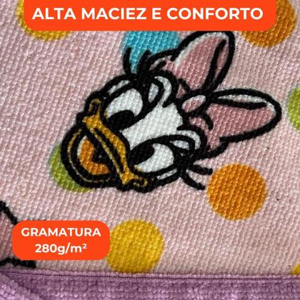 Imagem de Roupão Aveludado Lepper Estampado Personagens Infantil Minnie G