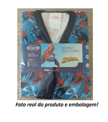 Imagem de Roupão Aveludado Spider Man