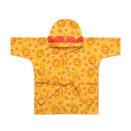 Imagem de Roupão de banho bebe bichinhos estampado c/capuz ii baby joy funny divertidos