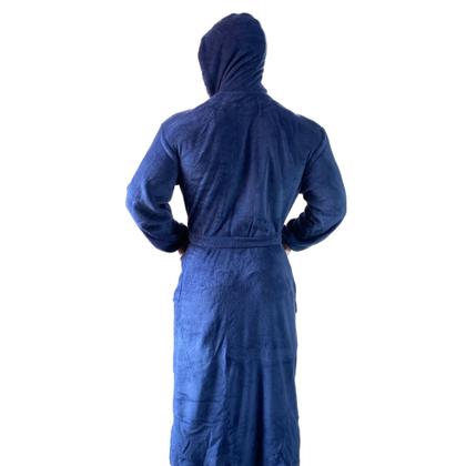 Imagem de Roupão de microfibra fleece - com capuz - Drozzy