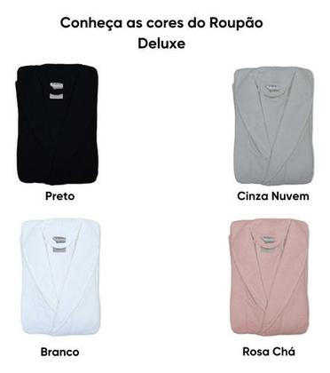 Imagem de Roupão Felpudo Atoalhado Manga Longa Deluxe - Appel