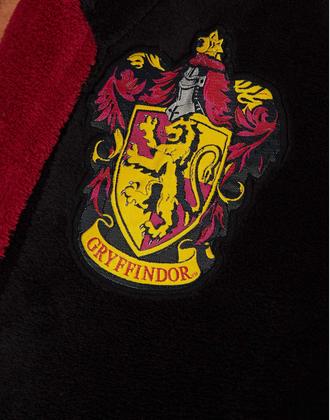 Imagem de Roupão Harry Potter Gryffindor com capuz para adultos