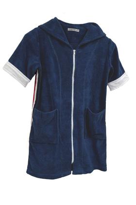 Imagem de Roupão Infantil Atoalhado com Zíper e Capuz - Ref 920