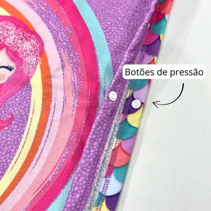 Imagem de Roupão Poncho Animado com Capuz