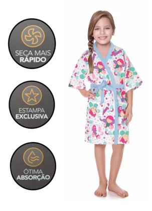 Imagem de Roupão + Toalha Felpuda Sonho Encantado