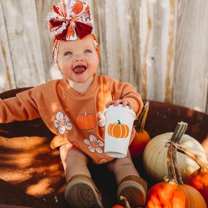 Imagem de Roupas de bebê Lutikamy Halloween Sweatshirt Romper 0-18M