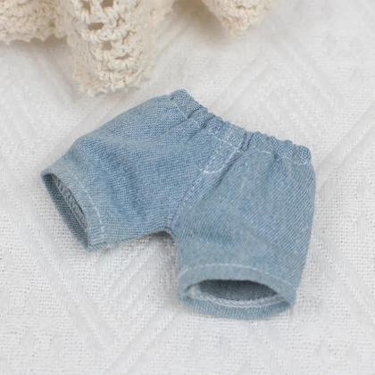 Imagem de Roupas De Boneca Labubu De 17 Cm Com Capuz Jeans Moletom Com Batimentos Cardíacos Acessórios Para