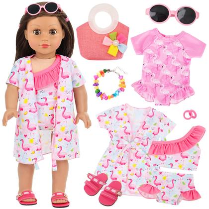 Imagem de Roupas e acessórios para bonecas UNICORN ELEMENT Bonecas de 18 polegadas