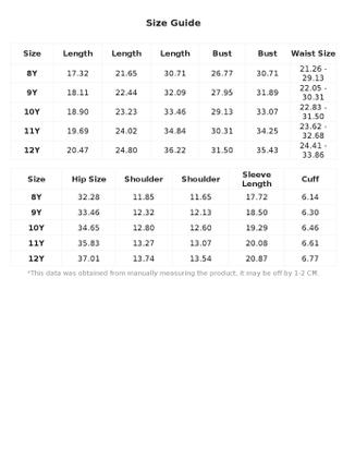 Imagem de Roupas femininas Milumia, 3 peças, manga comprida, rosa, 9 anos