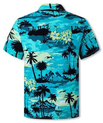 Imagem de Roupas havaianas combinando: pai cromoncente, filho, mãe e filha