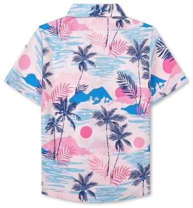 Imagem de Roupas havaianas combinando: pai cromoncente, filho, mãe e filha