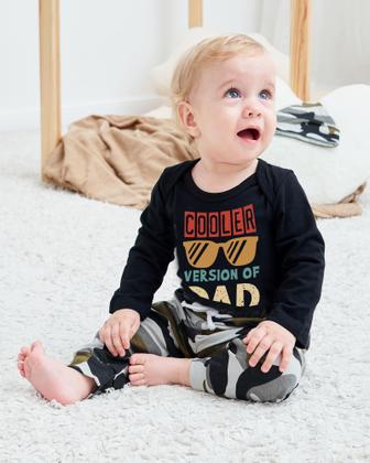 Imagem de Roupas para meninos NZRVAWS Newborn 0-3M Outfit Macacão e calças compridas