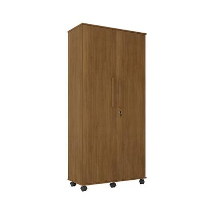 Imagem de Roupeiro com 2 Portas Solteiro Gold Amêndoa