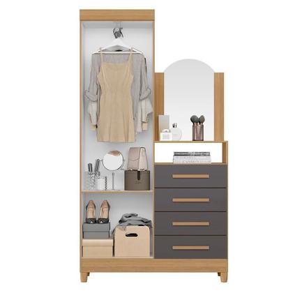 Imagem de Roupeiro/comoda albatroz capri nature titanium