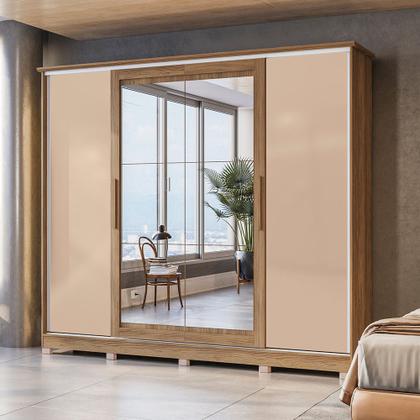 【Cp】 Loja C Moveis e Decoração - ROUPEIRO 6 PORTAS E 2 GAVETAS J556