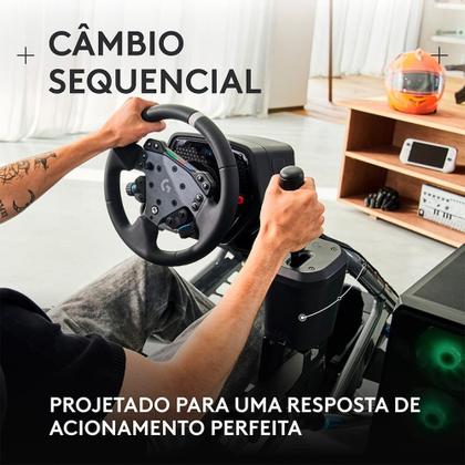 Imagem de RS Câmbio e Freio de Mão Logitech G compatível com Volantes G29/G920/G923 para Playstation e Xbox Series XS - 941-000242