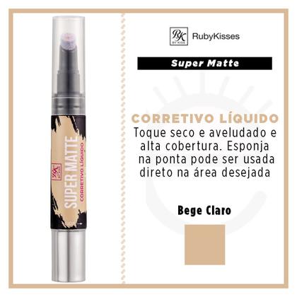 Imagem de Ruby Kisses Corretivo Líquido Super Matte