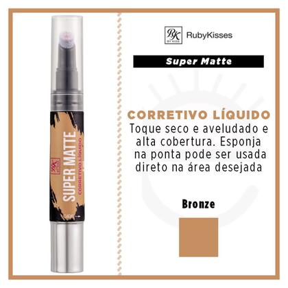 Imagem de Ruby Kisses Corretivo Líquido Super Matte