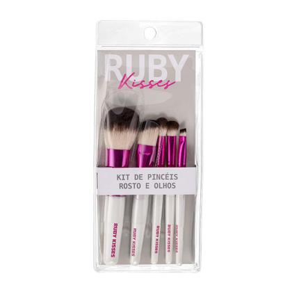 Imagem de Ruby Kisses Kit de Pincéis - Rosto e Olhos