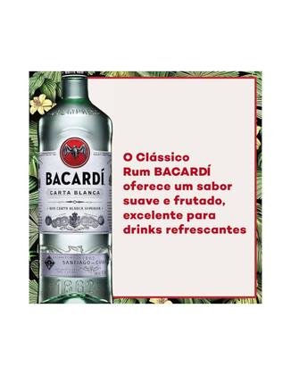 Imagem de Rum Bacardi Superior Carta Branca 980ml