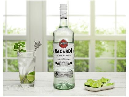 Imagem de Rum Cubano Bacardi Carta Blanca 980ml