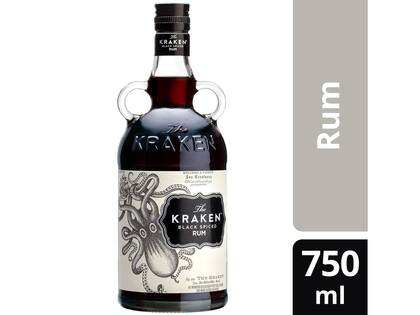 Rum The Kraken 750ml - Black Spiced - Rum - Magazine Luiza