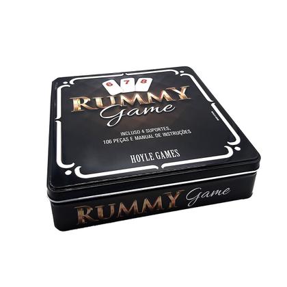 Imagem de Rummy Game 106 Pedras com Suporte Jogo De Tabuleiro Rummikub