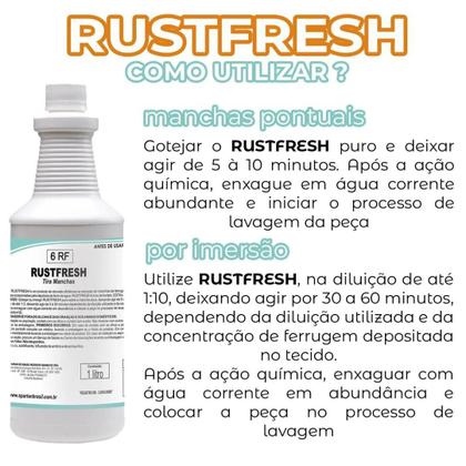 Imagem de Rustfresh - Removedor de Ferrugem - 1 litro - Spartan