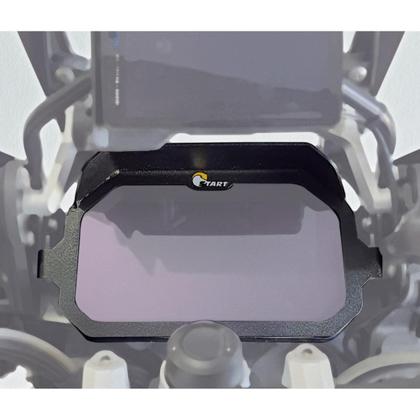 Imagem de S497A Protetor Moldura Painel TFT Bmw R 1250 Gs R 1200 Gs Com Aba