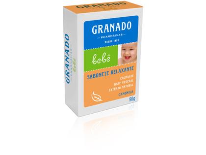 Imagem de Sabão em barra Granado de Glicerina Camomila Bebê de 90G