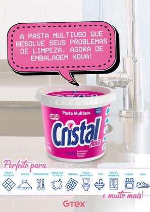 Imagem de Sabão em Pasta Cristal Rosa 500g