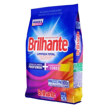 Imagem de Sabao em po brilhante limp total sache 800g